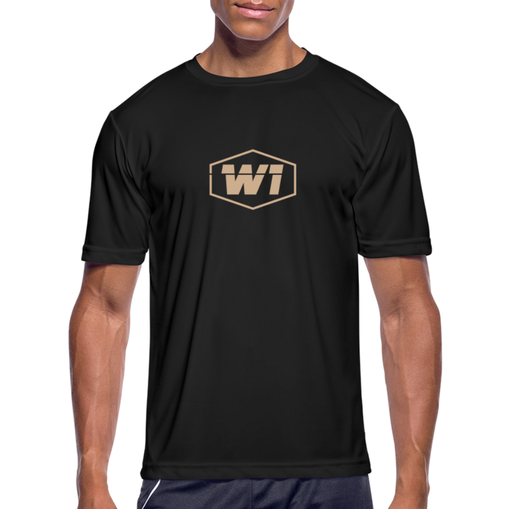W1 Storms Never Last Handwritten Dri Fit T Shirt - black