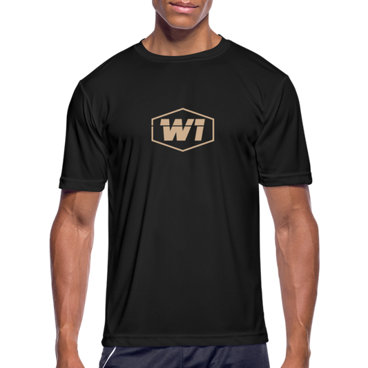W1 Storms Never Last Handwritten Dri Fit T Shirt - black