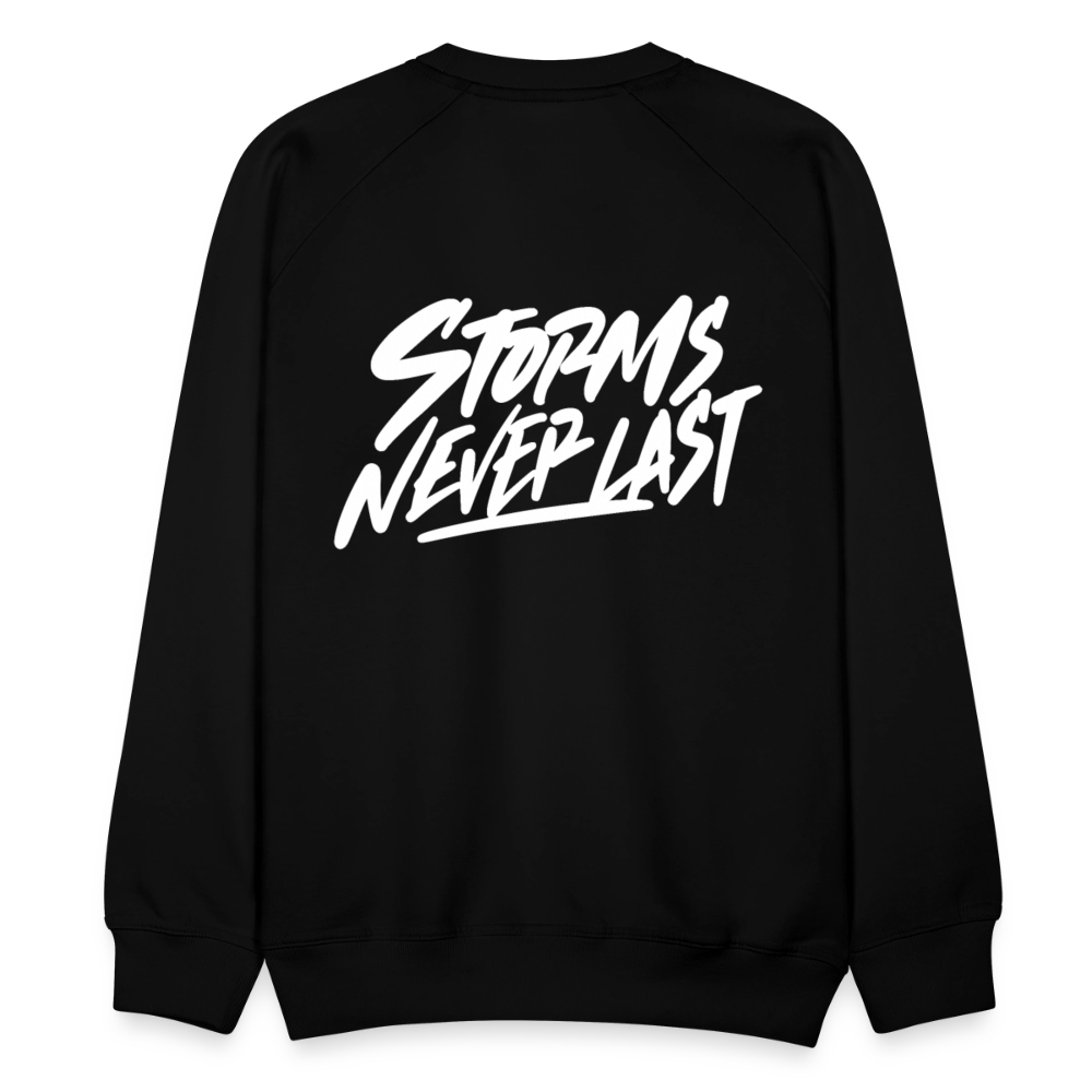 W1 Storms Never Last Men’s Premium Sweatshirt - black