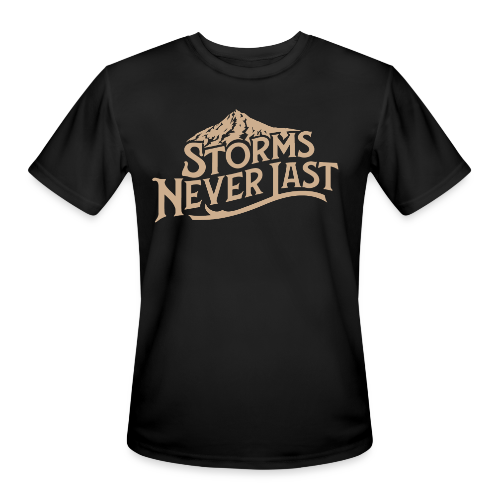 Men’s Moisture Wicking Performance T-Shirt - black