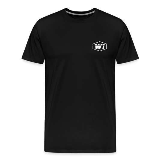 W1 "Storm Never Last" Men's Premium T-Shirt - black