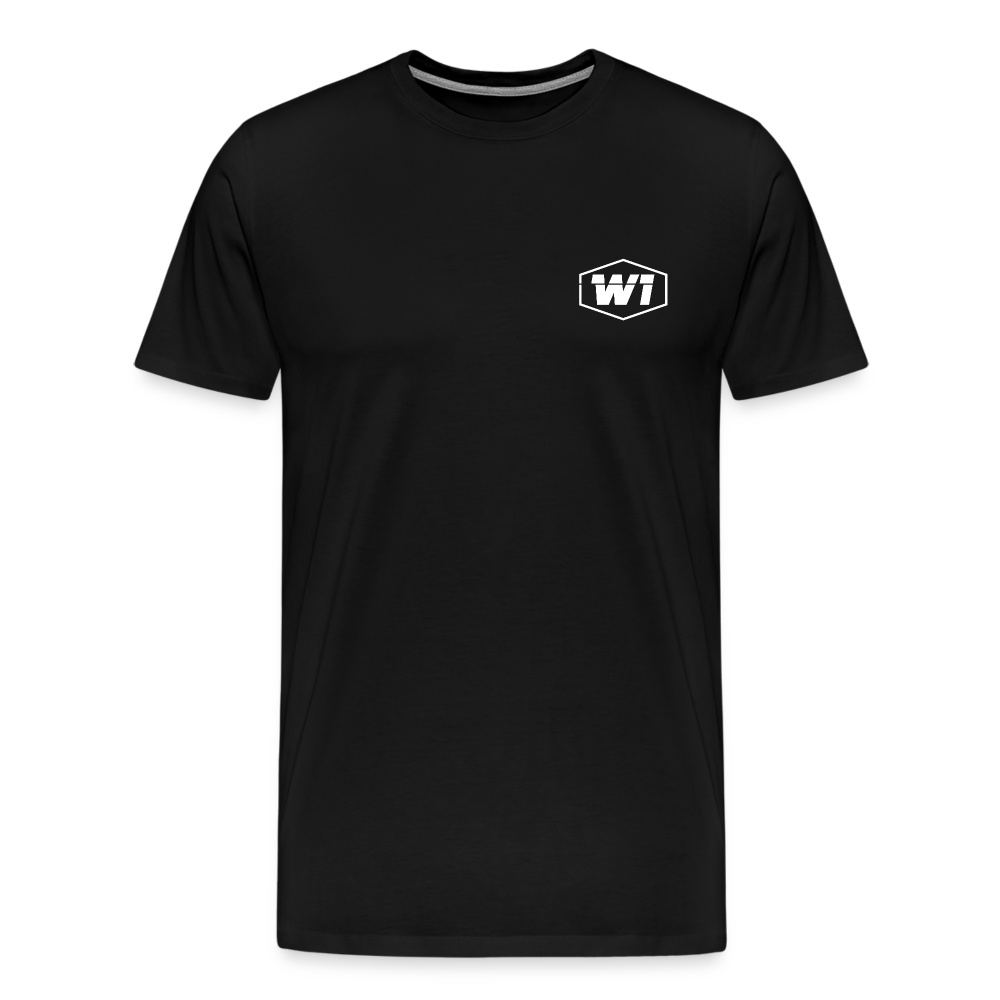 W1 "Storm Never Last" Men's Premium T-Shirt - black