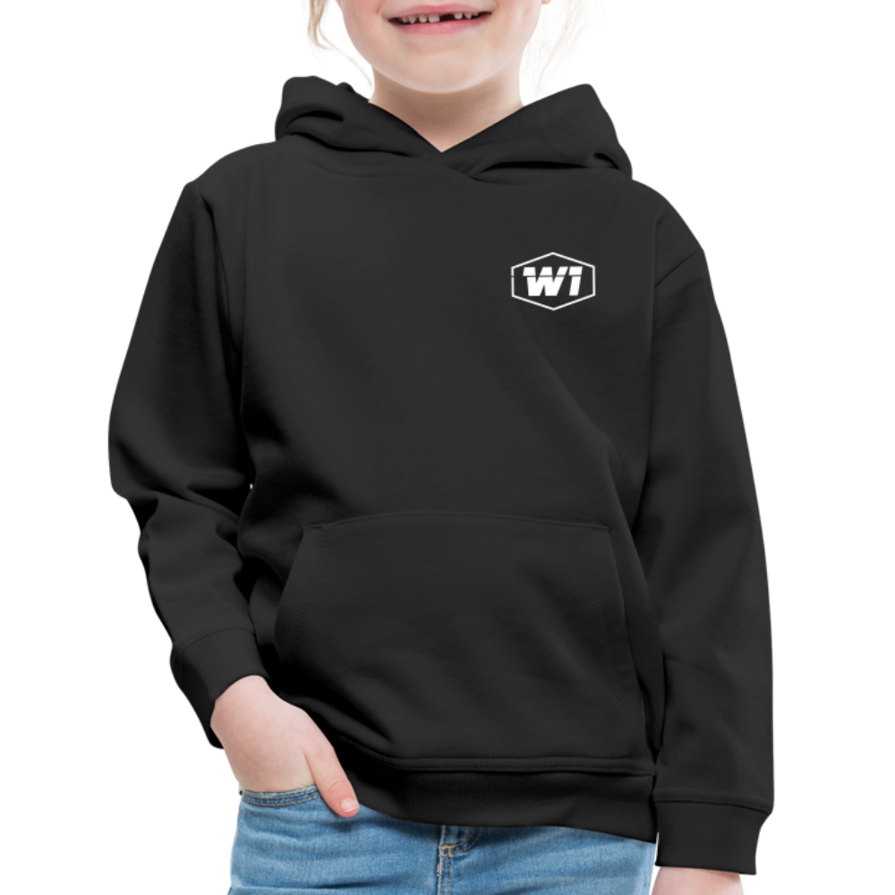 W1 Storms Never Last Kids‘ Premium Hoodie - black
