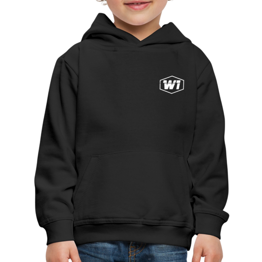 W1 Storms Never Last Kids‘ Premium Hoodie - black