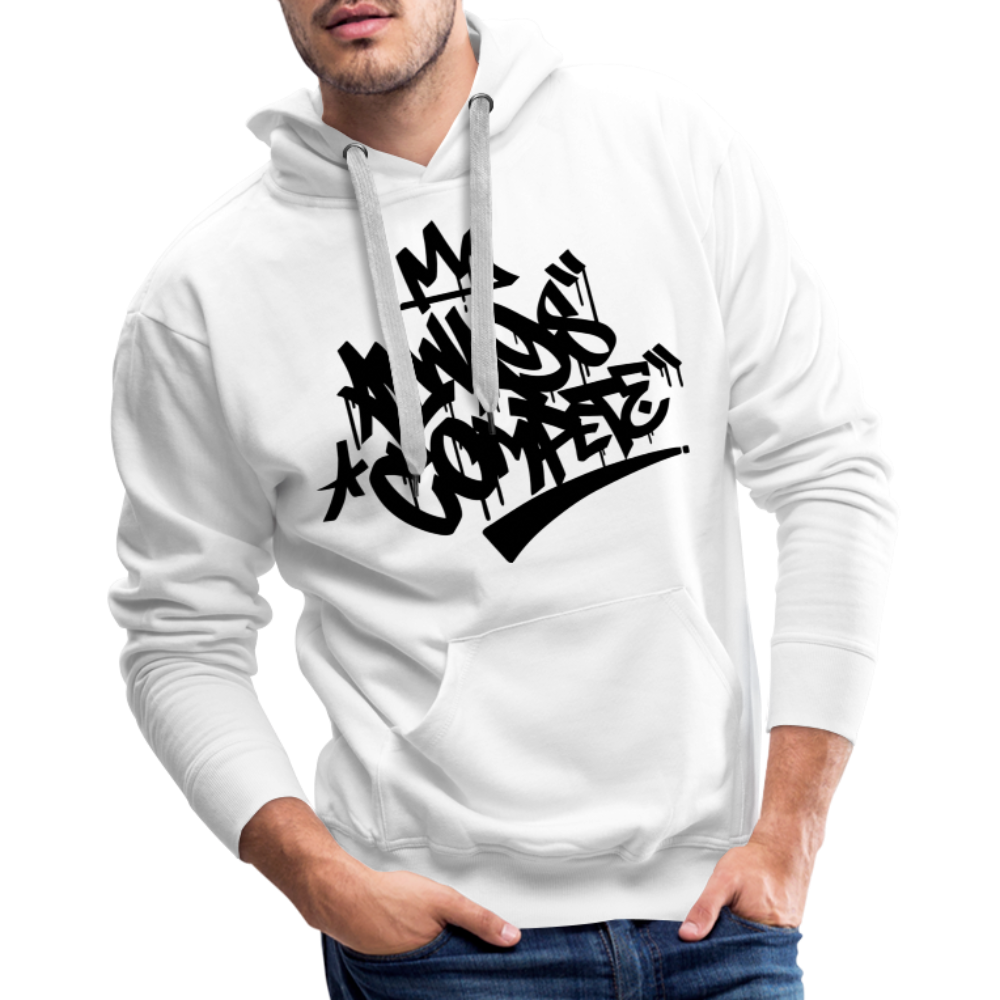 ‘Always Compete’ Premium Hoodie - white