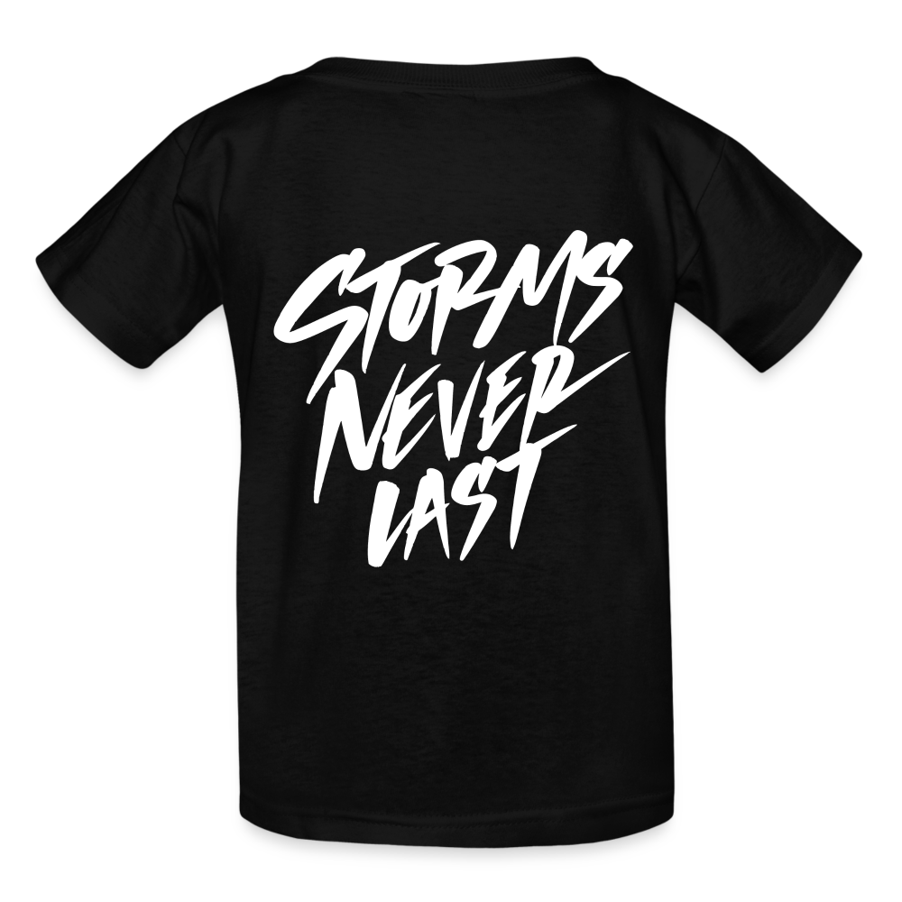 "Storms Never Last" Youth T-Shirt - black