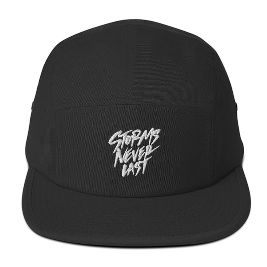 ‘Storms Never Last’ Handwritten Five Panel Cap