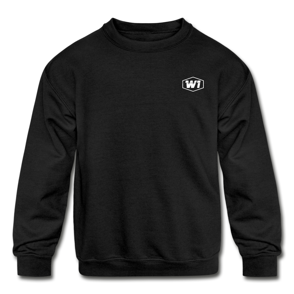 Kids' Crewneck Sweatshirt - black