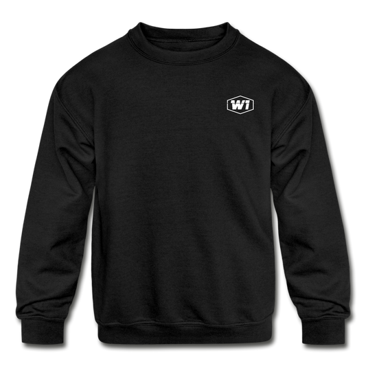 Kids' Crewneck Sweatshirt - black