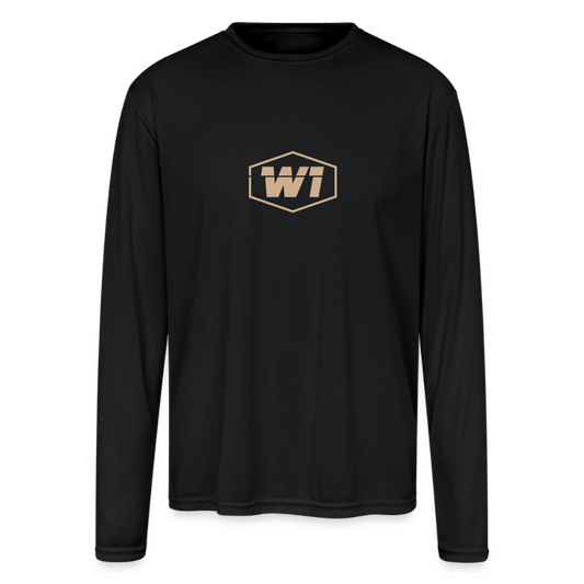 W1 Storms Never Last  Performance Long Sleeve T-Shirt - black