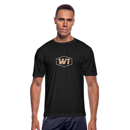 W1 Storms Never Last Handwritten Dri Fit T Shirt - black