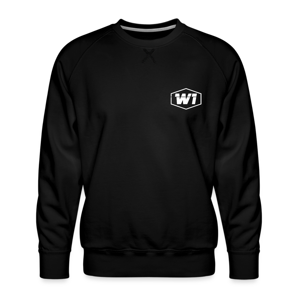 W1 Storms Never Last Men’s Premium Sweatshirt - black