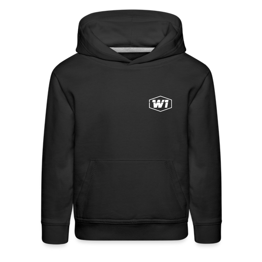 W1 Storms Never Last Kids‘ Premium Hoodie - black