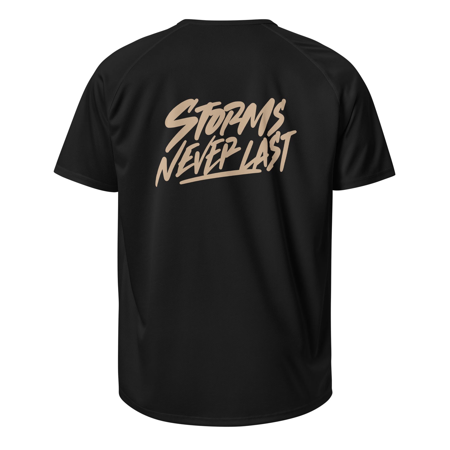 'Storms Never Last' Gold Handwritten T-Shirt