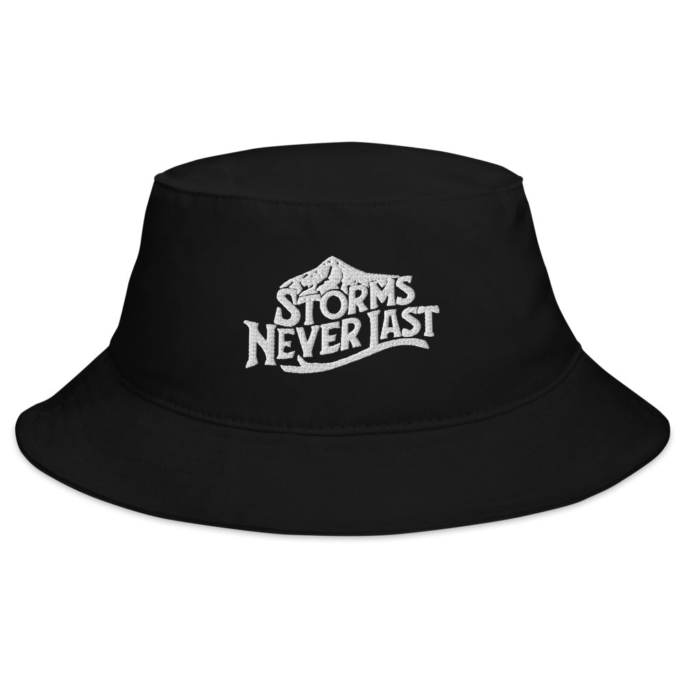 'Storms Never Last' Mt. Hood Bucket Hat