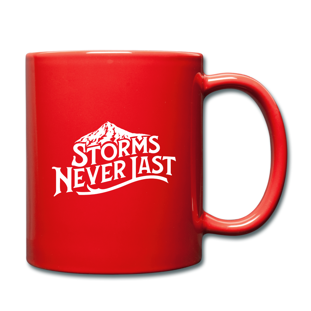 'Storms Never Last' Full Color Mug - red