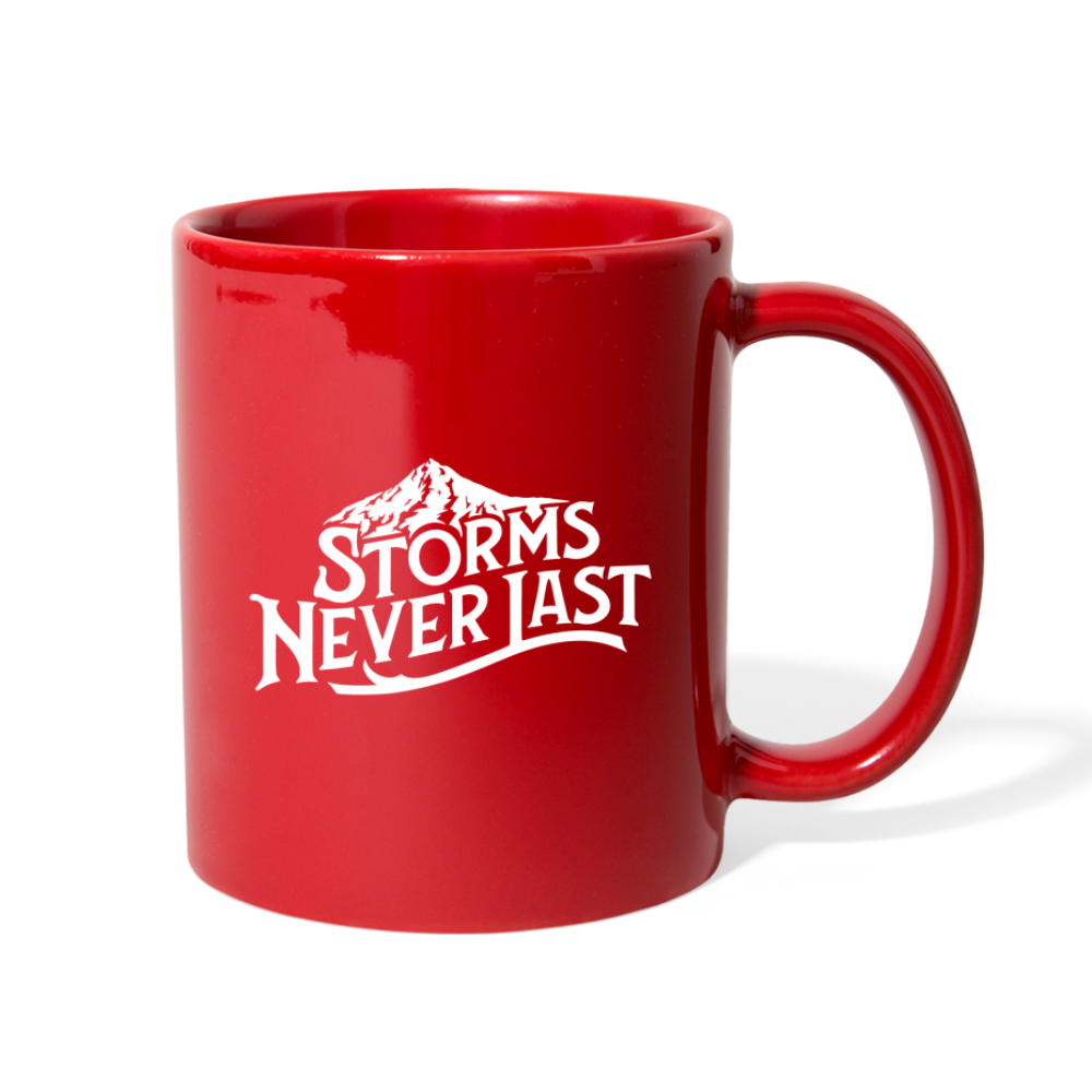 'Storms Never Last' Full Color Mug - red