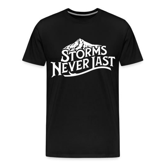 W1 "Mt Hood" Men's Premium T-Shirt - black